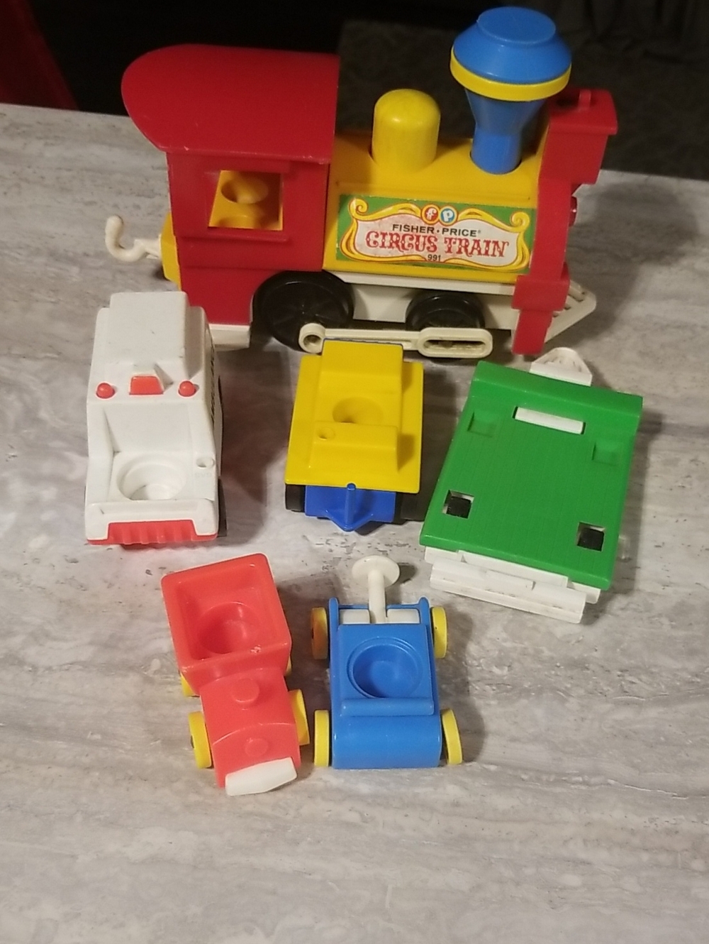 Older Fisher-Price Vehicles And Others